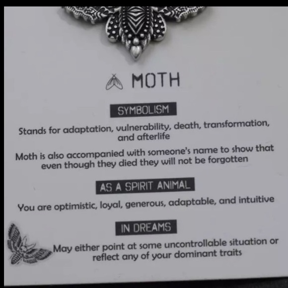 Handmade Chocker maille chain with moth skull moon design charm necklace boho - Picture 9 of 11